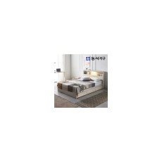동서가구 피츠 로티 수납 LED침대 SS (본넬스프링)